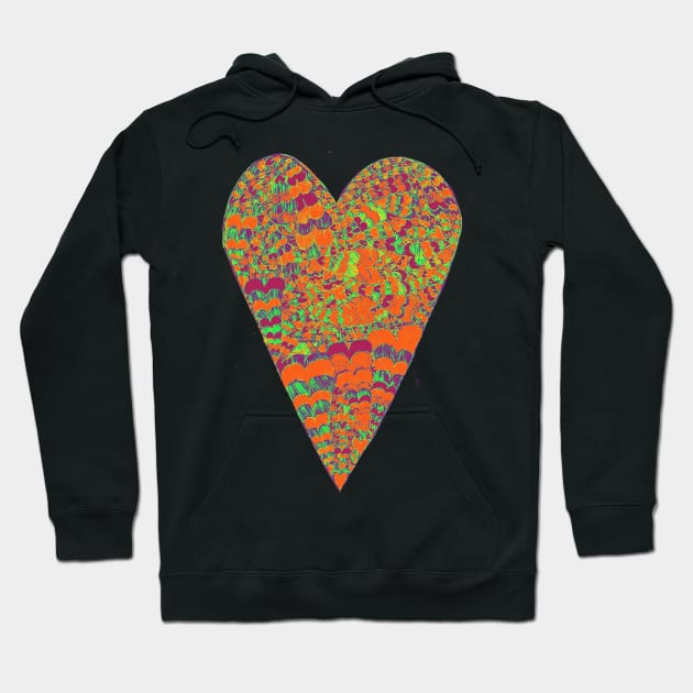 Heart of gold Hoodie by indusdreaming